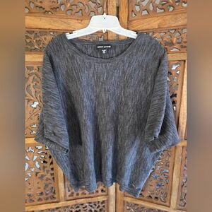 DKNY Jeans Charcoal Knit Top